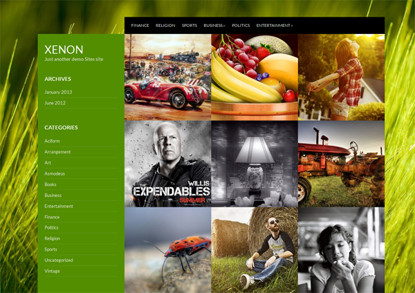 Xenon Free Portfolio Wordpress Theme xenon Xenon Free Portfolio Wordpress Theme