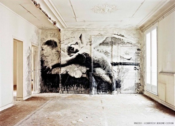 Street art by french artist YZ yz 1 Street art by french artist YZ