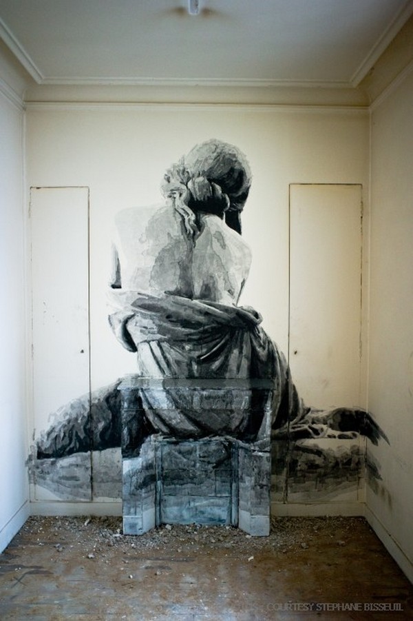 Street art by french artist YZ yz 2 Street art by french artist YZ