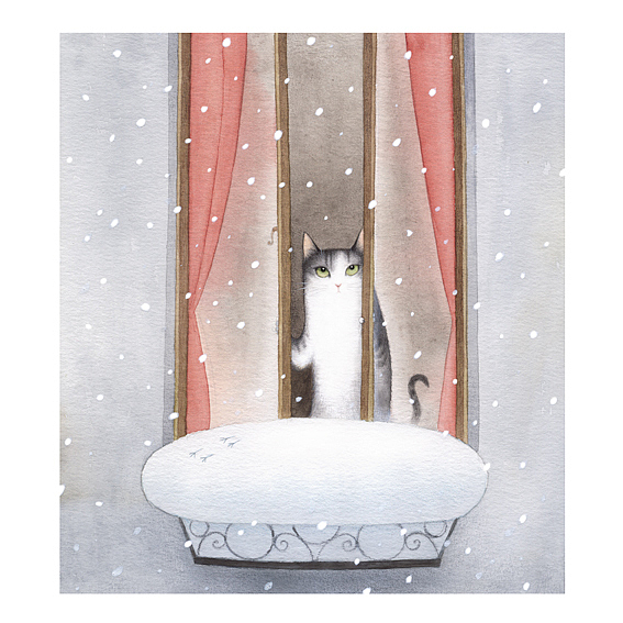 Cecil and the Joys of Winter by Bojana Dimitrovski 001 cecil joys winter bojana dimitrovski Cecil and the Joys of Winter by Bojana Dimitrovski