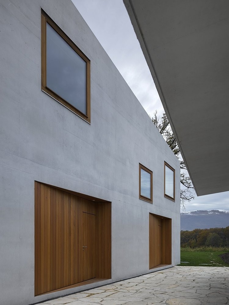Two in one House by Clavienrossier Architectes 003 house clavienrossier architectes Two in one House by Clavienrossier Architectes