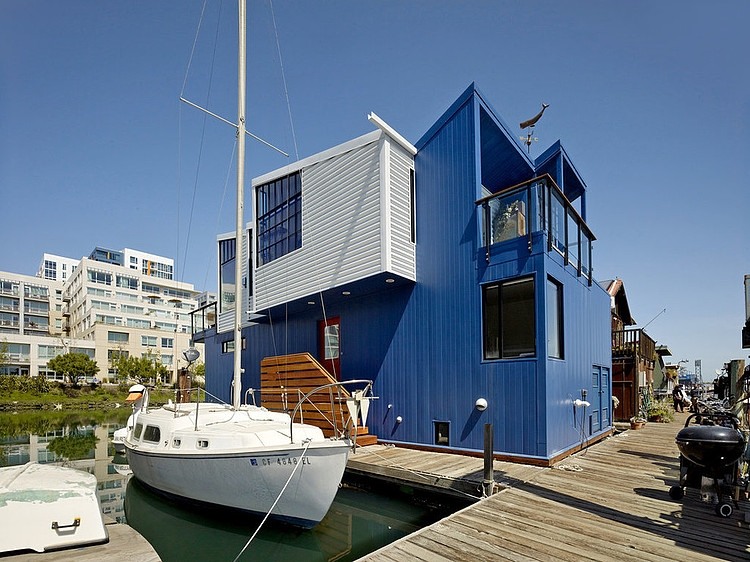 003 san francisco floating house robert nebolon architects San Francisco Floating House by Robert Nebolon Architects
