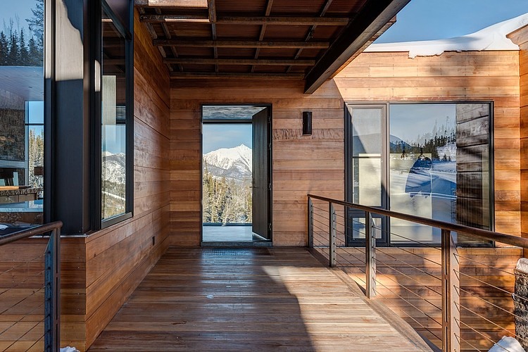 Modern Mountain Retreat by Pearson Design Group 004 mountain modern retreat pearson design group Modern Mountain Retreat by Pearson Design Group