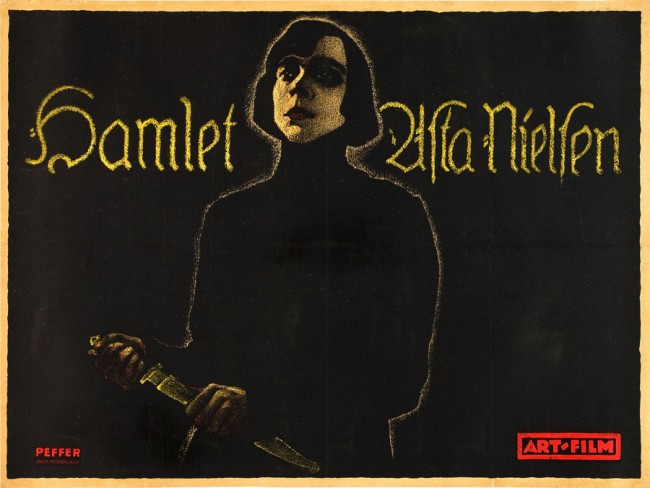 Silent movie posters from around the world 01 Hamlet Art Film 1921 GERMANY 900 650x488 Silent movie posters from around the world