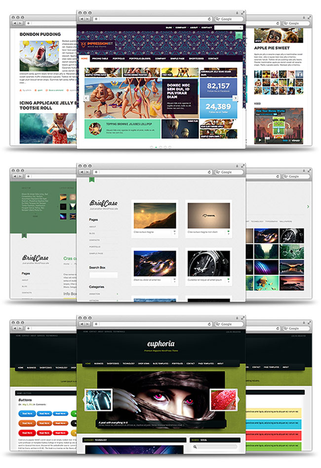 1102 3 Premium WordPress Themes for $49