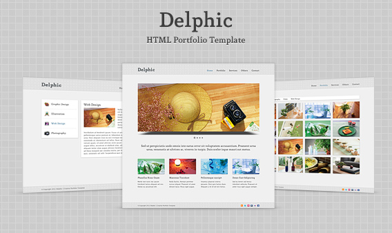 Delphic Free Vcard and Portfolio HTML Template 1159 Delphic Free Vcard and Portfolio HTML Template