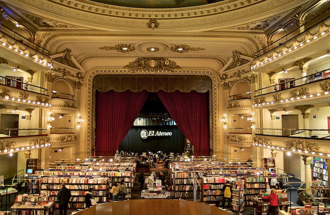1ddac ElAteneo1 El Ateneo in Buenos Aires – A bookstore to end all bookstores