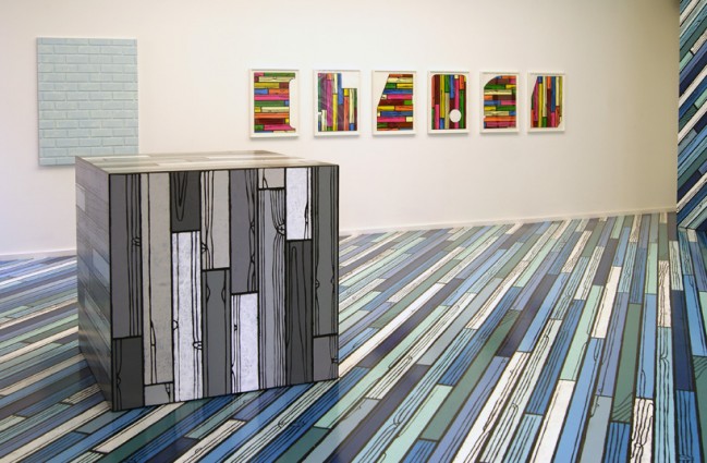 Richard Woods D.I.Y. exhibition at Alan Cristea gallery 278 Richard Woods D.I.Y. exhibition at Alan Cristea gallery