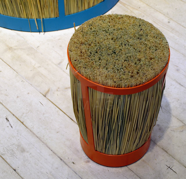 Halmpall stools by Juan Cappa 4o1 Halmpall stools by Juan Cappa