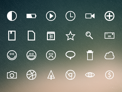 75 Collection Of Free Outline Icons