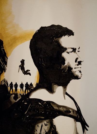 Andy Whitfield Spartacus Tribute custom t shirt design by ArtbyNathanFreeman Andy Whitfield Spartacus Tribute custom t shirt design by ArtbyNathanFreeman design Andy Whitfield Spartacus Tribute custom t shirt design by ArtbyNathanFreeman