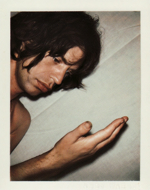 Awesome+Mick+Jagger+Polaroid+Portraits+by+Andy+Warhol+3 Mick Jaggers Polaroids by Andy Warhol, 1975