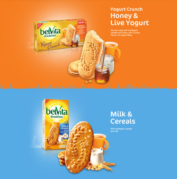 Belvita Breakfast Biscuits pack design New Collection of Biscuits & Cookies Packaging For Inspiration