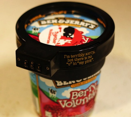 Ben and Jerry’s Ice Cream Lock Ben and Jerry’s Ice Cream Lock