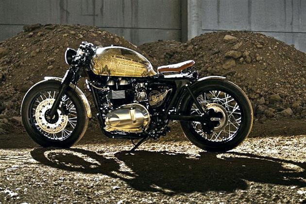 Queen Elizabeth Tribute Triumph Bike Bike8 Queen Elizabeth Tribute Triumph Bike