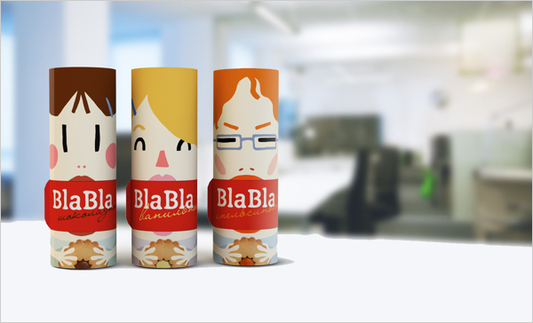 Bla bla сookies Cool packaging design New Collection of Biscuits & Cookies Packaging For Inspiration