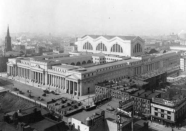 Black White Photos of Pennsylvania Station in The 1910s 20s 1 Black & White Photos of Pennsylvania Station in The 1910s 20s
