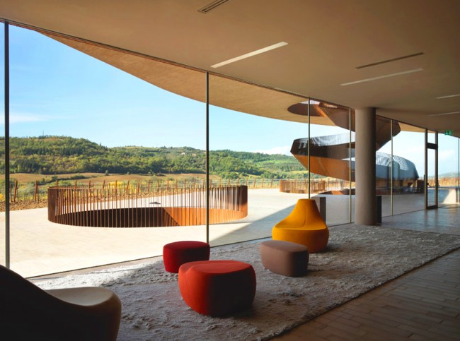 The 10 Winery Architecture Wonders of the World Cantina Antinori Winery 5 650x483 The 10 Winery Architecture Wonders of the World