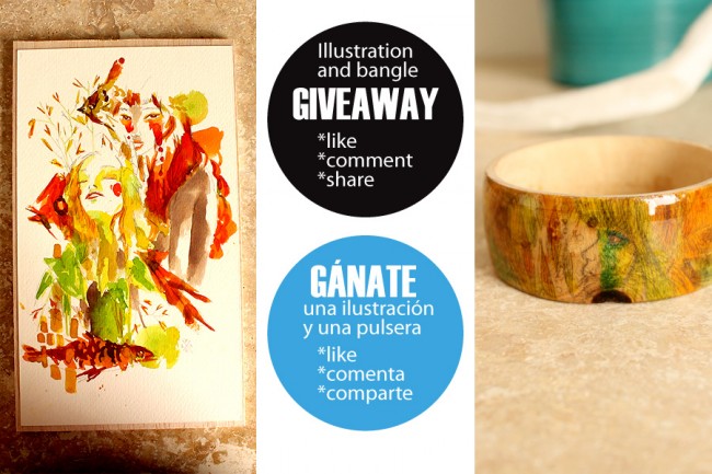 DDDDDDVFDG 650x433 giveaway: win an exclusive illustrated bangle and kikayis illustration