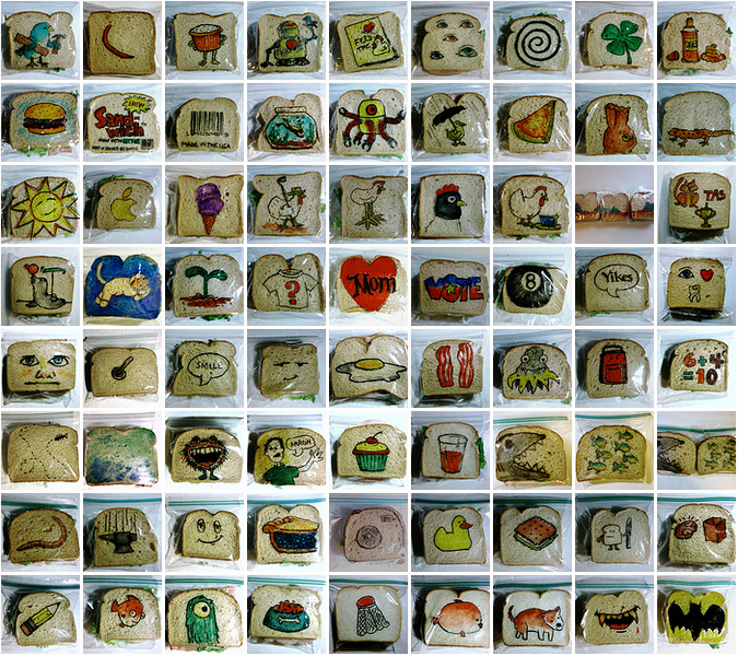 DavidLaFerriere1 Sandwich Art by David Laferriere
