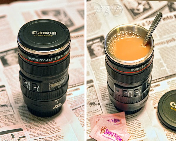 Camera Lens Coffee Mug DixieCoffeeMugLens Camera Lens Coffee Mug
