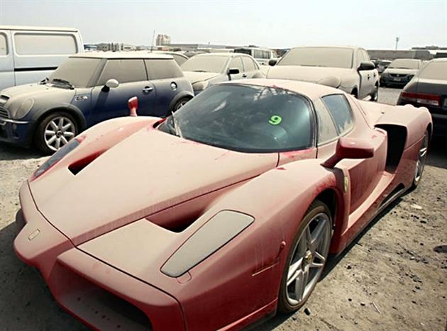 Dubai2 Mind Blowing Abandoned Luxury Vehicles in Dubai