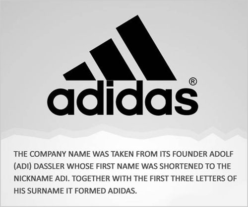 Logo Story adidas1 Interesting Ideas Behind Famous Logos