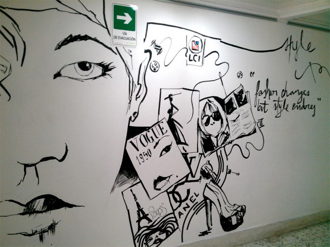 MURALMODA 650x487 fashion mural decoration by kikayis