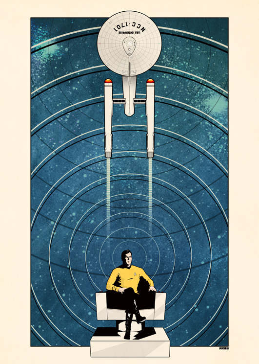 Matt Ferguson The Captain Final Frontier Star Trek tribute by Geek Art in Paris June 3, 2013