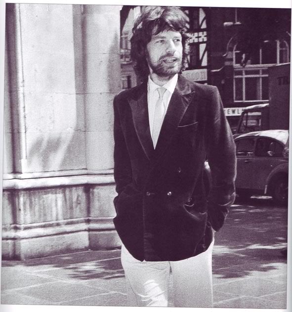 Mick Jagger with Full Beard in 1970s 5 Mick Jagger with Full Beard in 1970s