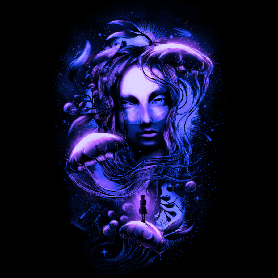 Ocean of Secrets design by nicebleed Ocean of Secrets custom t shirt design by nicebleed design Ocean of Secrets design by nicebleed