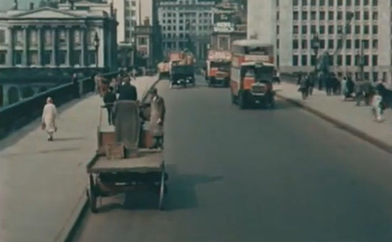 Old Color Photos of London in 1927 4 Old Color Photos of London in 1927