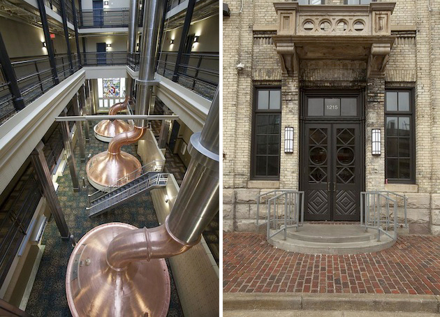Hotel Converted Pabst Blue Ribbon Brewery Buildings PBR 1 Hotel Converted Pabst Blue Ribbon Brewery Buildings