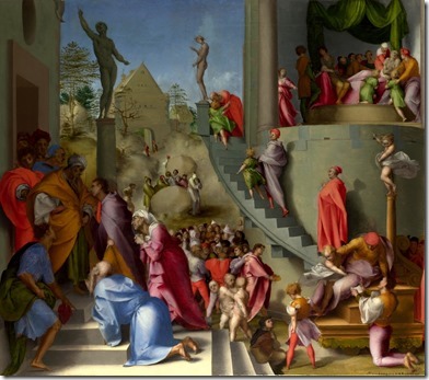 PONTORMO Jacopo Joseph in Egypt thumb HD collection of classical paintings from European artists Part 2
