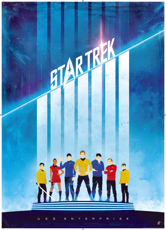 Patrick Connan Star TRek Final Frontier Star Trek tribute by Geek Art in Paris June 3, 2013
