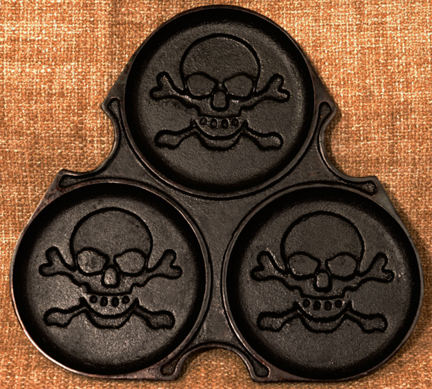 Skull & Crossbones Pancake Mold Pirate Skull & Crossbones Pancake Mold