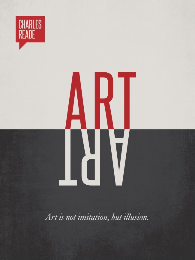 Art is not imitation, but illusion. Illustrative Quotations Reflection 011 650x866 Art is not imitation, but illusion. Illustrative Quotations
