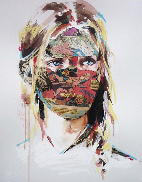 Cages Superheros by painter Sandra Chevrier SandraChevrier 2 Cages Superheros by painter Sandra Chevrier