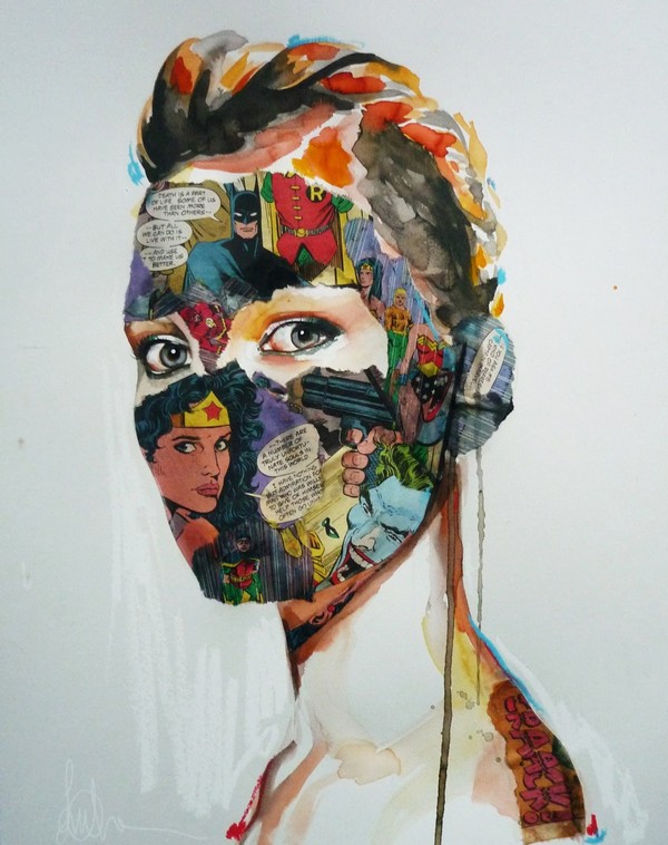 Cages Superheros by painter Sandra Chevrier SandraChevrier 8 Cages Superheros by painter Sandra Chevrier