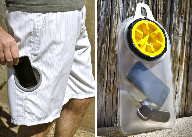 Short Keep Your iPhone Safe with Waterproof Stash Pocket Shorts