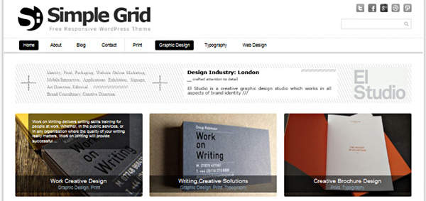 FREE: Simple Grid WordPress Theme Simple Grid FREE: Simple Grid WordPress Theme