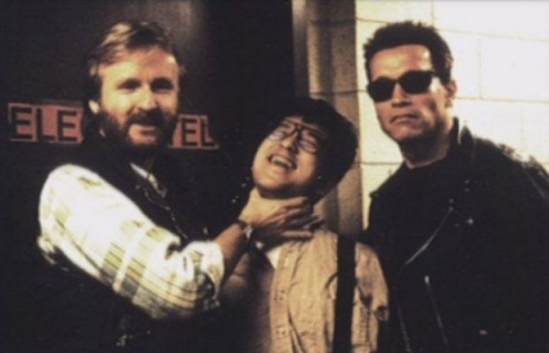 Behind The Scenes Photos of Terminator 2: Judgment Day Terminator 2 Behind the scenes 2 Behind The Scenes Photos of Terminator 2: Judgment Day