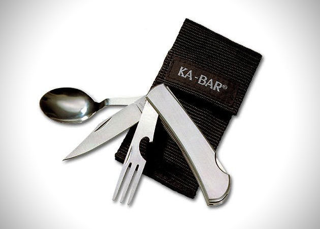 3 in 1 Hobo Tool For Eating While in the Great Outdoors Tool 3 in 1 Hobo Tool For Eating While in the Great Outdoors
