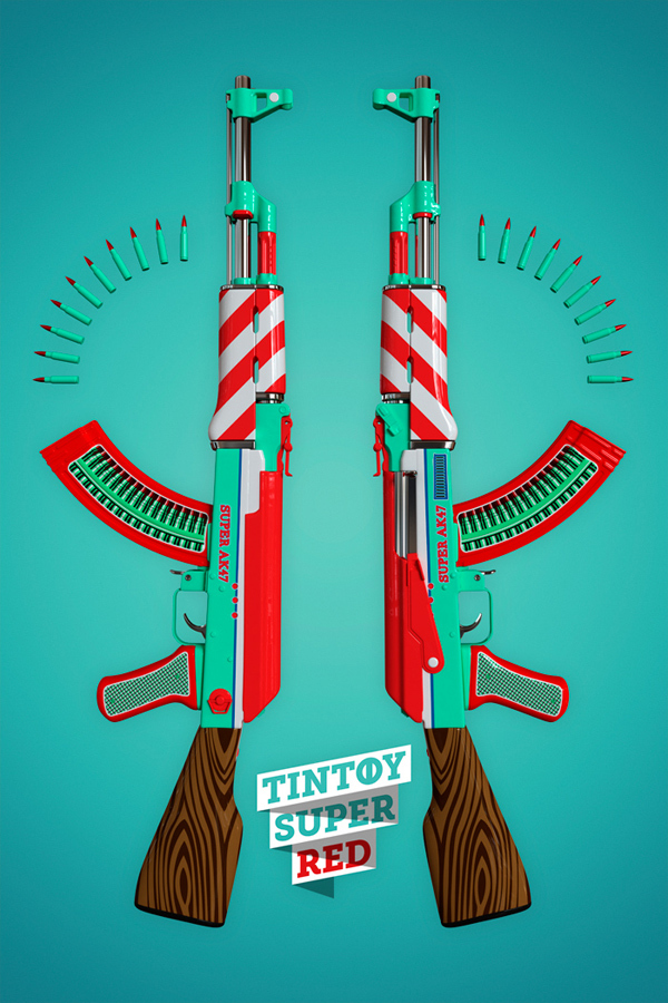 Twelve for haus AK47 Poster in serie limitata Twelve For Haus – AK47