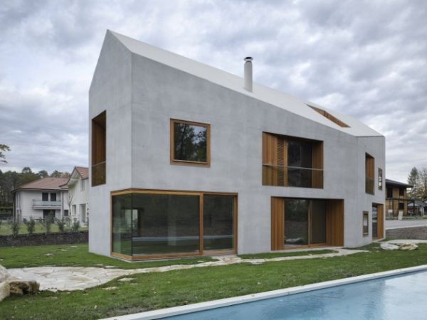 Two in One house Two in One house – A geometric wonder encased in minimalist skin