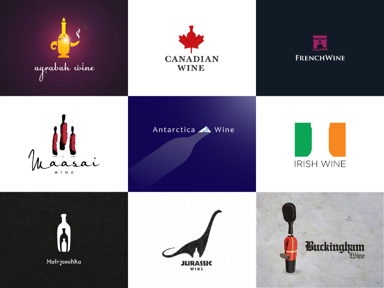 Conceptual Wine Tributes. 80+ Logos Untitled 1 Conceptual Wine Tributes. 80+ Logos
