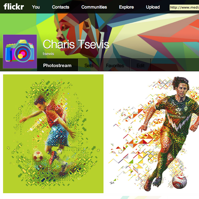The avatars for the New Flickr User The avatars for the New Flickr