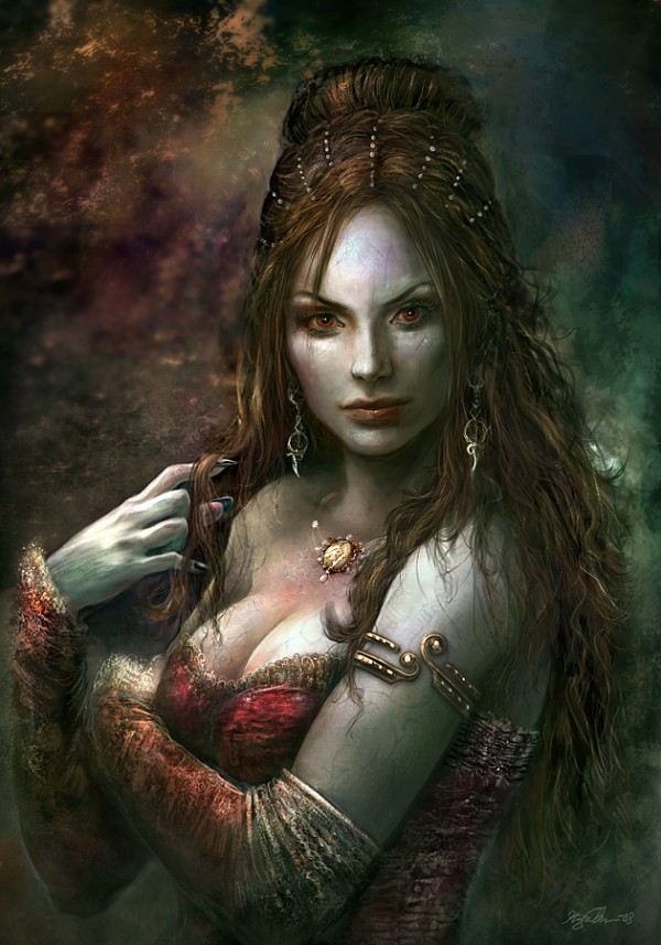 Dark Fantasy Art by Kirsi Salonen Victoria 600x857 Dark Fantasy Art by Kirsi Salonen
