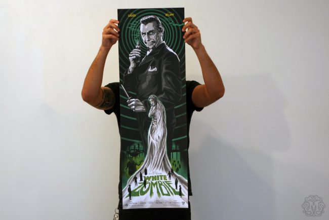 Son of Frankenstein and White Zombie Mondo Prints WZ blog6 650x434 Son of Frankenstein and White Zombie Mondo Prints