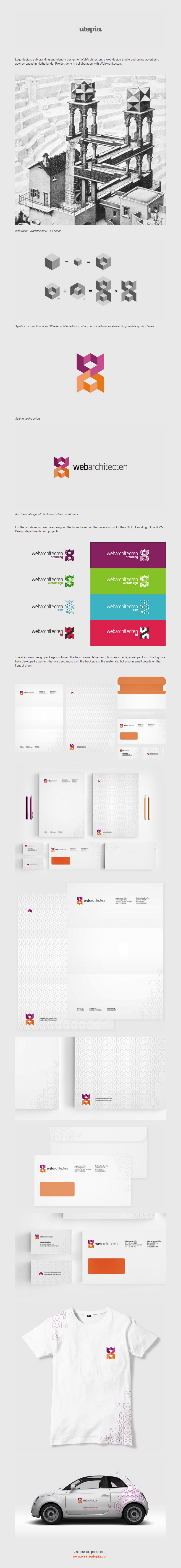 Web Architecten logo and corporate identity design by Utopia Branding Agency Web Architecten logo and corporate identity design by Utopia Branding Agency 2 Web Architecten logo and corporate identity design by Utopia Branding Agency